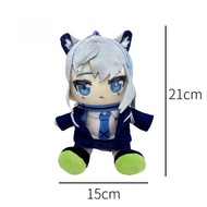 Fast shipping 21cm Blue Archive Plush Doll Role Shiroko Hoshino Plush Toy Anime Toy Soft Stuffed Dol