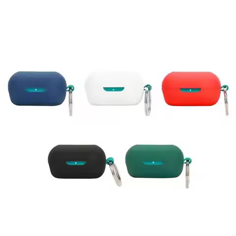 Flexible Silicone Protective Case Housing For JLab JBuds Mini Earbud Shockproof Cover Scratch Resist