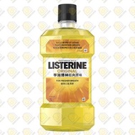 李施德林 - Listerine原味漱口水1公升(4891080912156) #消滅99.9%口腔細菌 #殺菌漱口水 #清新口氣 #除口氣口臭口罩臭 #4重植物萃取精油配方 #全球NO.1牙醫推薦品