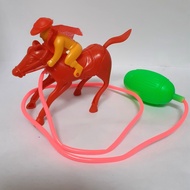 Old-fashioned HORSE TOYS / SERU SQUEEZING HORSE TOYS / RACING HORSE TOYS / Old-fashioned TOYS