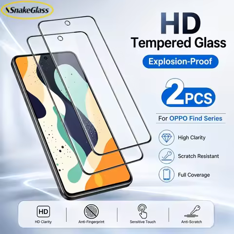 2PCS For OPPO Find X8 Pro X7 X7 Ultra X6 Pro X5 Pro X5 X3 Neo X3 Pro X3 X2 Pro HD Tempered Glass Pro