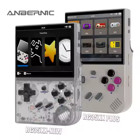 ANBERNIC RG35XX RG35XX PLUS Retro Handheld Game PlayerBuilt-in 64G TF 5000+ Classic Games Support-HD