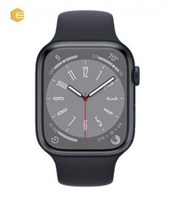 Apple - Apple Watch Series 8 GPS 45mm 午夜暗色鋁金屬錶殼配運動錶帶 (SZ: S/M 適合手腕圍140–190mm) (平行進口)