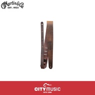 Martin Guitar Strap Accessory 18A0065 - Brown Leather Vintage Guitar Strap