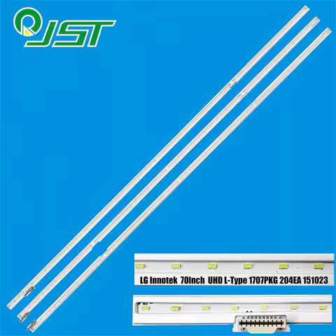 3pcs/Kit LED 70UH6350-UB UH 70UH635T-TA 70UH8730 HC700EQF-VHQQ1-311X 31XX L G Innotek 70Inch UHD L-T