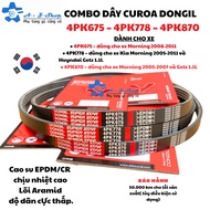[GENUINE DONGIL] BELT 4PK675 – 4PK778 – 4PK870 for Kia Morning / Hyundai Getz 1.1L