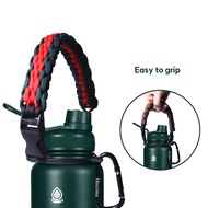 Aquaflask Paracord Handle for Tumbler 12oz - 64oz Water Bottle Holder Hydroflask Accessories / Aquaf