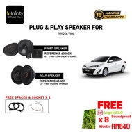 Infinity Plug & Play Speaker For Toyots Vios. Infinity Reference 6530CX & Infinity Reference 6532EX