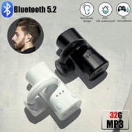 【Innovative】 32g Wireless Bone Conduction Earphones Bluetooth 5.2 Headphone Not In-Ear Ipx5 Waterproof Sports Earbuds Handsfree Hifi Headset