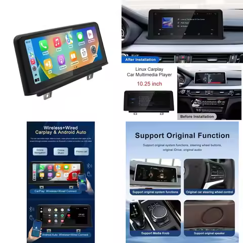 2026 Hot Sale STWEI LINUX Is Suitable for X5 F15 X6 F16 Car Multimedia Player Display Screen Wireles