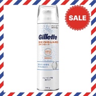 Direct From Japan Gillette Gillette Skin Guard Shaving Foam for Sensitive Skin, Foam Type, 245g, Sha