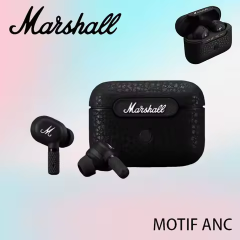 Original Marshall MOTIF ANC True Bluetooth 5.2 Headphones Active Noise Cancelling Headphones In-ear 