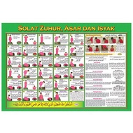 Poster Solat Zuhur, Asar dan Isyak  MTM/9031