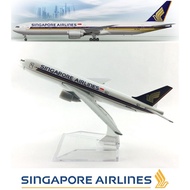 NEW Singapore Airlines B777/B747 Aircraft Model  16cm Die-cast Metal Airplane Model Plane Kids Gift 