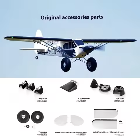 Fms 1300mm Pa-18 Accessories Fms Model Airplane Model Spare Parts Upgrade Parts Fuselage Main Wing B