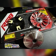 NEW RS8 PULLEY SET/CVT SET FOR MIO i 125/M3 TARAGSIT V2.0
