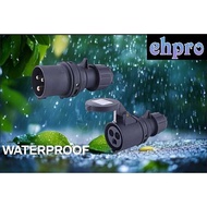 CE Plug 16 amp 3Pin (BLACK COLOUR)