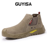 GUYISA welder shoes safety shoes non-sparking anti iron filings