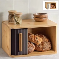 Bread Box Storage Box Food Snack Storage Box Baking Desktop Storage Box Bamboo Baguette Storage Kitc
