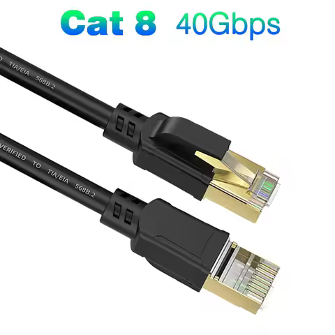 Cat8 RJ45 Ethernet Cable 40Gbps 2000Mhz Lan Networking Patch Cable 5m CAT 8 10m RJ 45 Internet Lan C
