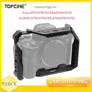 A74 Camera Cage for Sony A7IV/A7R5/A7R4A/A7R4/A7S3/A1/A9II/A7III/A7R3/A9/A7II/A7R2/A7S2 Camera with 