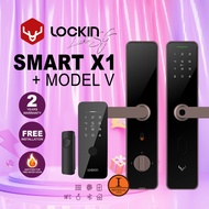 BUNDLE Lockin X1 + Model V (gate) Digital Lock / Value Fingerprint X1 with Model V on gate - Imperial Door