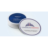 [Custom Design Print] Circle Round Card 5.5x5.5 cm (Thank You Card  Loyalty Card ...etc ) Full Color