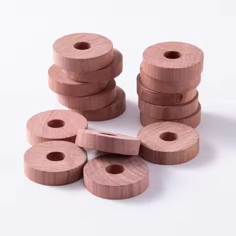10/30Pcs/Set Cedar Block Deterrent Fresh Odour Insect Wardrobe Health Natural Clothes Camphor Insect