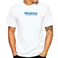 Avianca minimalist letter print 100% cotton men's outdoor sports training breathable top T-shirt 101