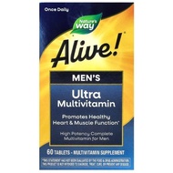 [SG] Nature's Way Alive! Men's Multivitamin - Ultra Potency / Energy