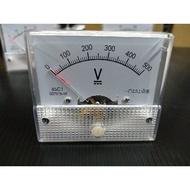 โวล์ตมิเตอร์ DC Volt meter แบบเข็ม งานโซล่าเซลล์  มีให้เลือกหลายรุ่น 0-600Vdc