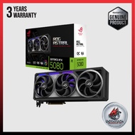 ASUS ROG Astral GeForce RTX 5080 16GB GDDR7 OC Edition / ROG-ASTRAL-RTX5080-O16G-GAMING-BLACK WHITE 