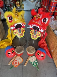 ĐẦU LÂN MINI CHO BÉ từ 2 đến 9 tuổi Đầu múa lân cho bé 2-9 tuổi