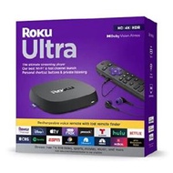 Roku Ultra 2022 4K/HDR/Dolby Vision Streaming Device and Roku Voice Remote Pro with Rechargeable Battery, Hands-Free Voice Controls, Lost Remote Finde