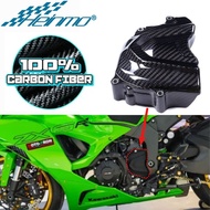 for KAWASAKI ZX-6R 636 2019-2025 Side Engine Guard Cover 3K Carbon Fiber