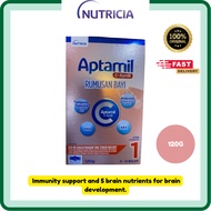 Nutricia Aptamil C-SynB (Rumusan Bayi) STEP 1 | 120G | 0 - 12 Bulan | EXP: 01/10/2026 | Campuran Pre