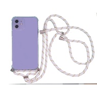 Shoulder Case For Vivo S1Pro IQOO 12 Z9X Z9 Z7X Z7 T1x T1 4G 5G With Neck Strap