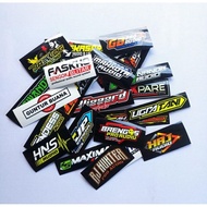 (Bismillah) Waterproof Orange Doff Vinyl Sound System Sticker - Contents 28/25/26/31/32 - Brewog Bre