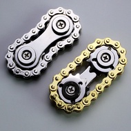 # Baijia Yipin # Sprockets มู่เล่โซ่ไจโรหมุนเล่นโลหะ EDC โซ่เกียร์ของเล่นปล่อย Sprocket Roadbike Spinner