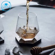 Deli 320ML Diamond Shape Wiskey Glass Mugs Deli ES5361-2