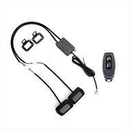 Motorcycle Decorative Light LED Dynamic Devil Eye Lights Rearview Mirror Demon Eye Motorbike Retrofi