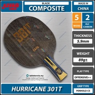 DHS Hurricane 301T Table Tennis carbon Blade Paddle Bat Racket Ping Pong Penhold-CS