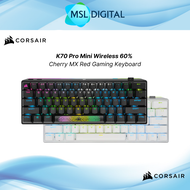 Corsair K70 PRO MINI WIRELESS 60% Mechanical CHERRY MX Red Switch Keyboard with RGB Backlighting