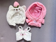 20cm 公仔衫 娃衣 棉花娃娃 姜丹尼爾 Kang Daniel  薩摩耶狗狗 衞衣 套裝