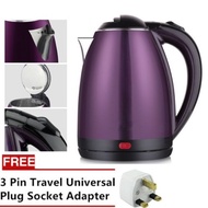 Stainless Steel Electric Automatic Cut Off Jug Kettle 2L