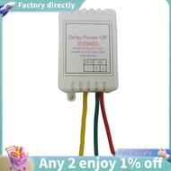 1-480Min Timer Adjustable Disconnect Delay Controller AC 110V 220V Power-on Delay OFF Relay Switch 7