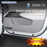 Suitable for ZEEKR 7X Door Kick Pad zeekr 7x Door Panel Protective Sticker 7X Interior Door Protecti