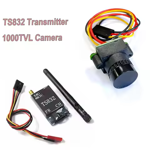 TS832 48Ch 5.8G 600mw Wireless Video Transmitter & 1000TVL Camera for RC FPV Aerial Photography