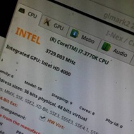 Core i7 3770K Ivybridge Socket 1155 Unlocked Intel Processor