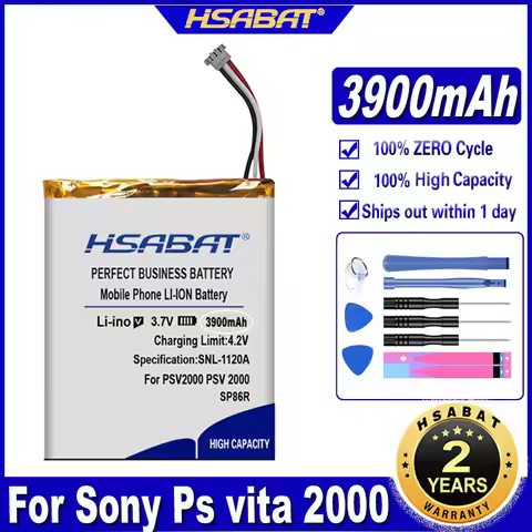 SP86R 3900mAh Battery for Sony Ps vita 2000 psvita2000 PSV 2XXX PSV PSV2000 PCH-2007 4-451-971-01 PS